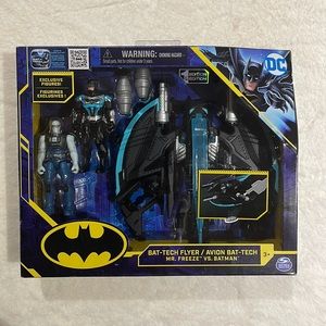 Bat tech flyer mr freeze new in box first edition